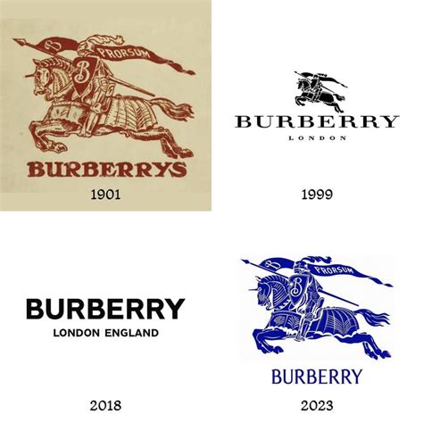 why did burberry change its logo|burberry old and new logo.